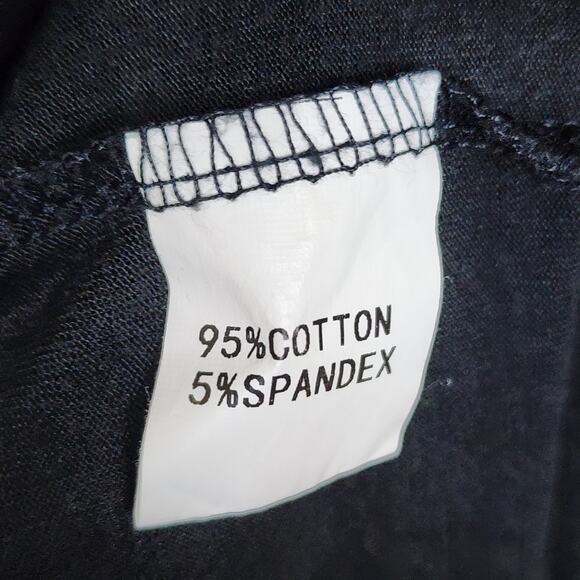 XXL Black Stretchy Casual Comfy Dress - Picture 6 of 7